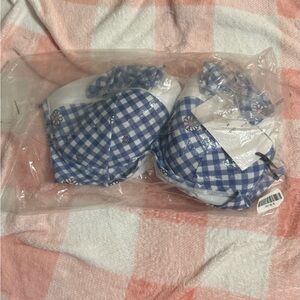 NWT Unique Vintage Gingham Bikini Top